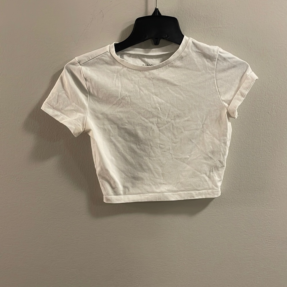 Wild Fable white crop top